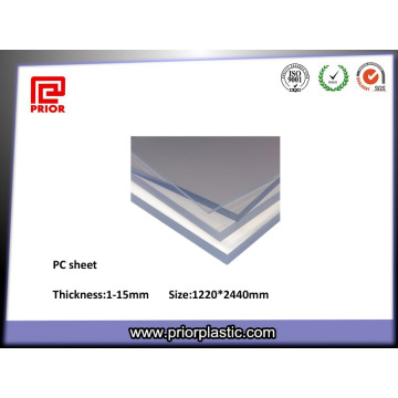 Dissipative Polycarbonate Sheets Clear Color